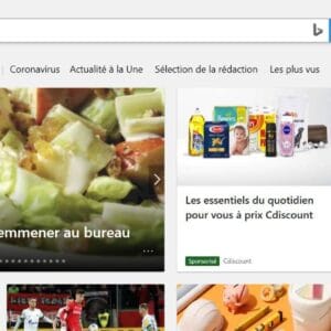 Comment masquer le flux d'actualité sur Microsoft Edge
