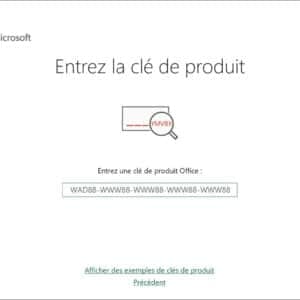Activer Office 2024 avec une clé de licence